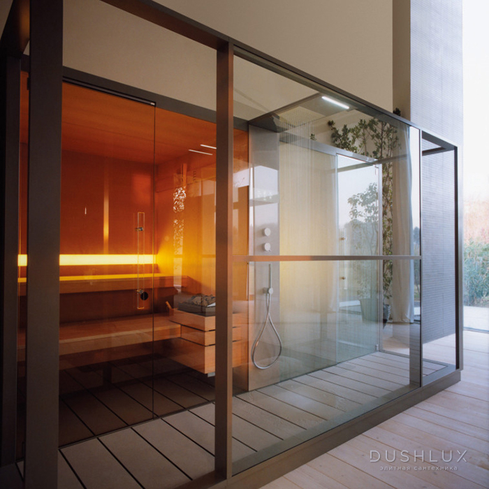 Фото Effegibi Logica Spa Сауна&Хаммам 373x171h217см, в нишу, цвет: на выбор