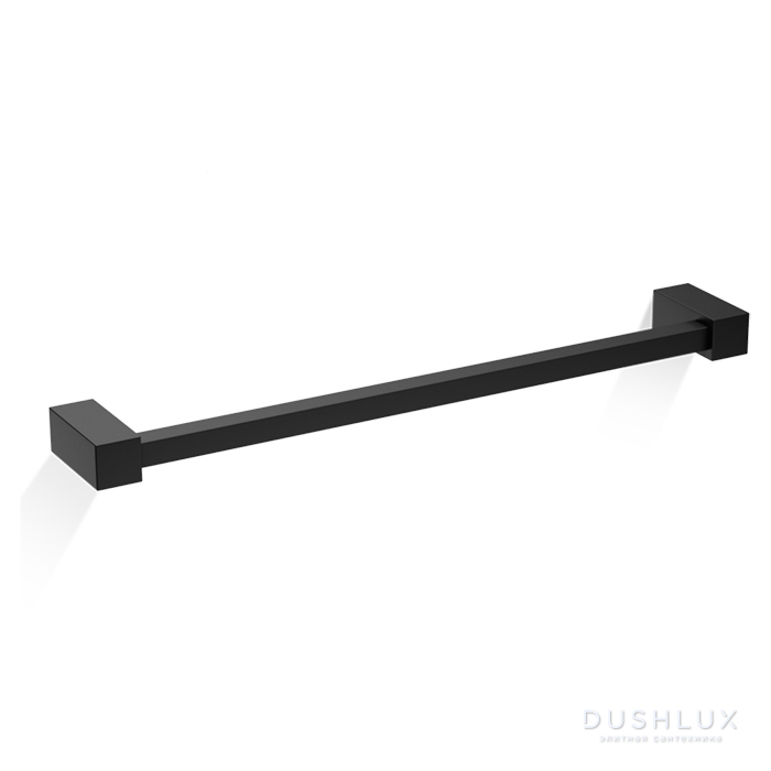 Фото Decor Walther Corner HTE40 Полотенцедержатель 40см, подвесная, цвет: черный матовый
