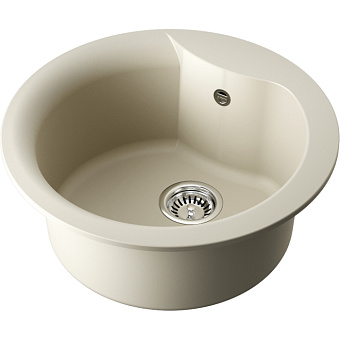 Omoikiri Yasugata 48R Кухонная мойка 48.5x21x48,5см.,встраиваемая, цвет: ваниль