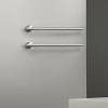 CEA Design EQUILIBRIO Полотенцесушитель 58см, электрический, 2 трубки, цвет: нержавеющая сталь