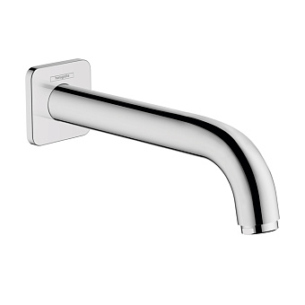 Hansgrohe Vernis Shape Излив для ванны 204 мм., настенный монтаж, цвет: хром