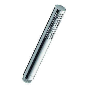 Duravit Душ-цилиндр, соединительная резьба 1/2“, силиконовые накладки для упрощения очистки, Режим душа: Дождевая, 197 мм, цвет: хром