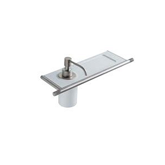 TREEMME 22mm, Дозатор + полочка, комплект подвесной, нержавеющая сталь/кореан, цвет: сталь