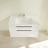 Villeroy&Boch Subway 2.0, Тумба подвесная под раковину, 1 x коробка с аксессуарами 2, 2 выдвижных отделения, 98.7x59x44.9см.,