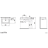 Laufen Living City Раковина 60x46x14 см, 3 отв., цвет: белый