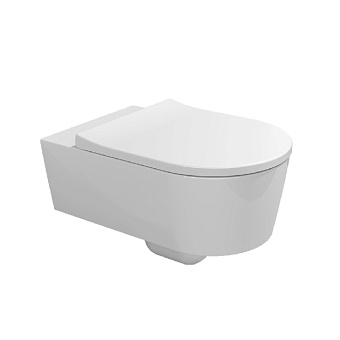 Flaminia Link Унитаз подвесной 56x36xh20см, цвет: белый глянцевый