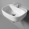 Flaminia Mono Раковина 54x40x18.5 см, 1 отв., подвесная, цвет: белый