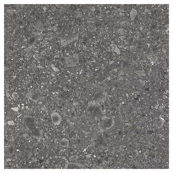 Фото Ergon Lombarda Керамогранит 60x60x0.95см, универсальная, неглазурованный, цвет: Nero Lappato