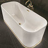Villeroy&Boch Finion Ванна 170х70х62см., отдельностоящая, Quaryl®, цвет: альпийский белый/хром