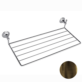 nicolazzi accessori polochka dlya polotenets tsvet tyemnaya bronza аксессуары для ванной комнаты под бронзу