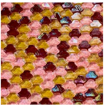 Sicis Colors Мозаика 29.4x27.6см, универсальная, стекло, цвет: bon bon