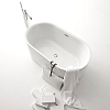 Kerasan Nolita Ванна 145x78x58см., отдельностоящая, click-clack, цвет: белый
