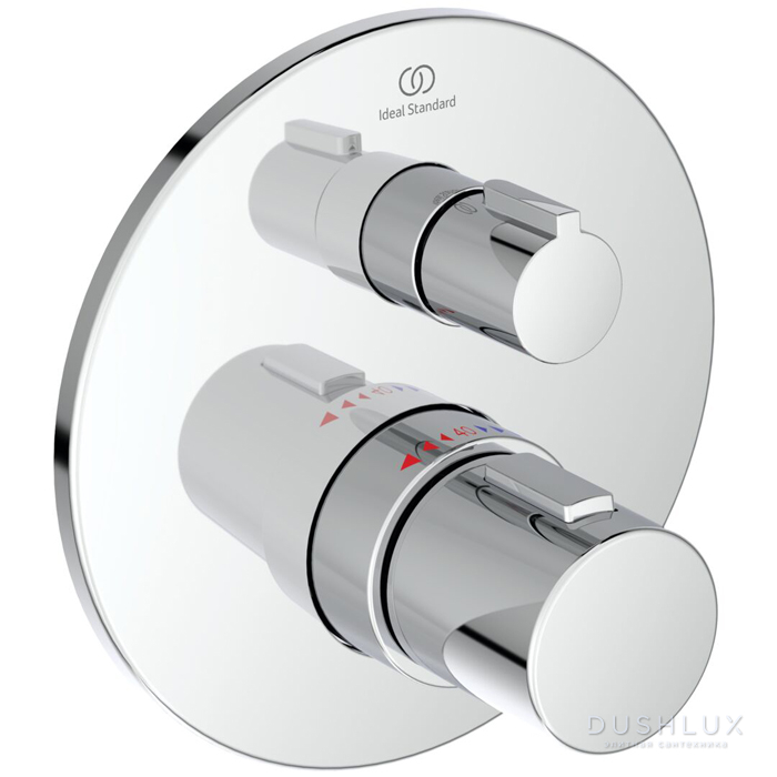 Фото Ideal Standard Ceratherm T100 Смеситель для душа, встраиваемый, термостатический, для монтажа с комплектом EASY-BOX A1000NU, цвет: хром
