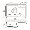 Omoikiri Tasogare 78 Кухонная мойка 78x19x51см.,встраиваемая, цвет: пастила