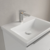 Villeroy&Boch Subway 3.0 Раковина 55х44х16.5см., 1 отв., подвесная, CeramicPlus, без перелива, цвет: белый камень