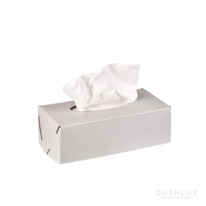 Фото Colombo Adj Салфетница Kleenex, 23x12H7,5 см , цвет: устричный/пепельная роза