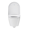 Duravit D-Code Унитаз 37x48см., подвесной, безободковый, с сиденьем микролифт, цвет: белый глянцевый