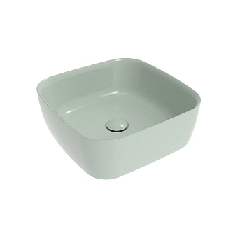 Flaminia Play Раковина 42х42см., накладная, без отв., без перелива, цвет: Verde Giada