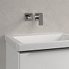 Villeroy&Boch Subway 3.0 Раковина 55х44х16.5см., без отв., подвесная, с антигрязевым покрытием CeramicPlus, без перелива, цвет: альпийский белый