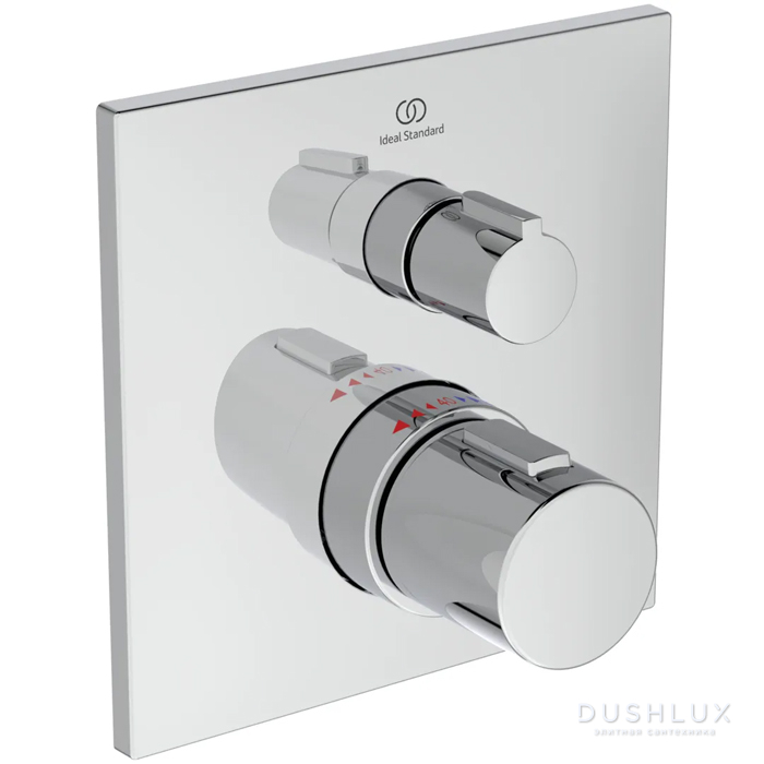 Фото Ideal Standard Ceratherm C100 Смеситель для душа, встраиваемый, термостатический, для монтажа с комплектом EASY-BOX A1000NU, цвет: хром
