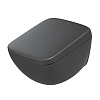 TOTO Neorest WX1 Комплект: унитаз подвесной 66x45см., сиденье, инсталляция, клавиша смыва, Cefiontect, Rimless, цвет: черный матовый