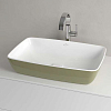 Villeroy&Boch Artis Раковина 58x38.5x13см., накладная, цвет: Sage Green
