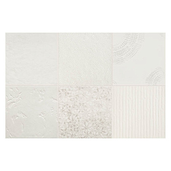 Mutina Chymia Керамогранит 30x30см, mix 1, универсальный, глазурованный, цвет: white