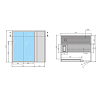 Effegibi Yoku S Door Сауна 230x200h214см, DX, цвет: на выбор