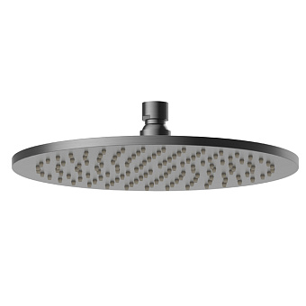 Newform Head Showers Верхний душ 25см., настенный/потолочный, цвет: PVD brushed gun metal