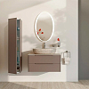 Kerama Marazzi Elegance Пенал 135см., подвесной, цвет: пудровая глина