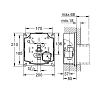 Grohe Rapido U Монтажный короб