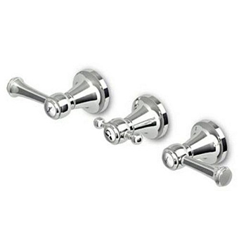 Zucchetti Agora Classic Встроенный смеситель для ванны, с двухсторонним переключателем, цвет: хром