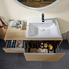 Villeroy&Boch Subway 3.0 Раковина 60х47х16.5см., 1 отв., подвесная, с антигрязевым покрытием CeramicPlus, с переливом, цвет: альпийский белый