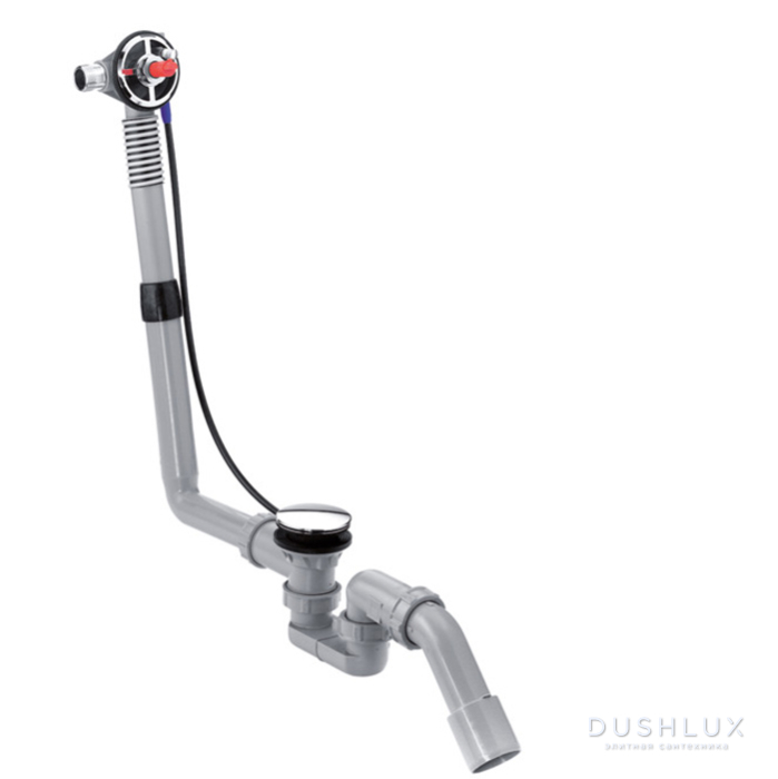 Фото Hansgrohe Exafill S Скрытая часть излива на ванну, с набором для слива и перелива для стандартных ванн