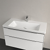 Villeroy&Boch Subway 3.0 Раковина 100х47х16.5см., 1 отв., подвесная, с антигрязевым покрытием CeramicPlus, без перелива, цвет: альпийский белый