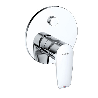Kludi Pure&Solid встраиваемый смеситель для ванны и душа; 88022, цвет: хром