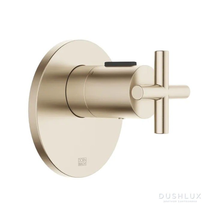 Фото Dornbracht Tara xTOOL Смеситель для душа, встраиваемый, термостатический, без регулирования расхода 3/4", цвет: Шампанское сатинированное