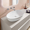 Villeroy&Boch Artis Раковина 61х41 см, без отв., овальная, без перелива, с антигрязевым покрытием CeramicPlus, цвет: белый