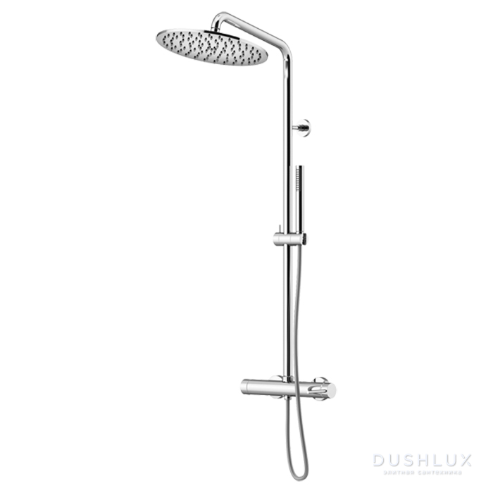 Gattoni Circle One Душевая стойка со смесителем, с переключателем ...