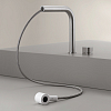 CEA Design NEUTRA Излив для раковины 25.5см, поворотный, с вытяжной лейкой Delrin®, цвет: нержавеющая сталь