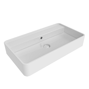 Flaminia Miniwash Раковина 75x42x13 см, 1 отв., цвет: белый