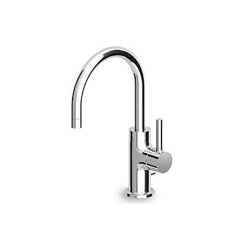 Zucchetti Pan Однорычажный смеситель для раковины, с поворотным изливом, цвет: хром