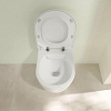 Villeroy&Boch Avento Сиденье с крышкой для унитаза, с микролифтом, нерж. сталь, цвет: альпийский белый