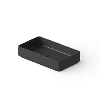 Dea Design Washbasins Раковина 58x34x12см., накладная, без отв., Solid Surface, цвет: Black №16