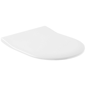 Villeroy&Boch Subway 2.0 Сиденье для унитаза, с крышкой, крепления из нержавеющей стали, цвет: альпийский белый