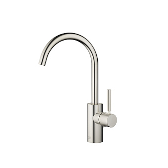 Dornbracht Meta Смеситель для раковины, на 1 отв., цвет: платина матовая