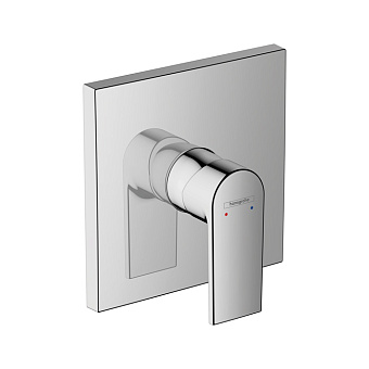 Hansgrohe Vernis Shape Встраиваемый смеситель для душа на 1 источник, внешняя часть, цвет: хром
