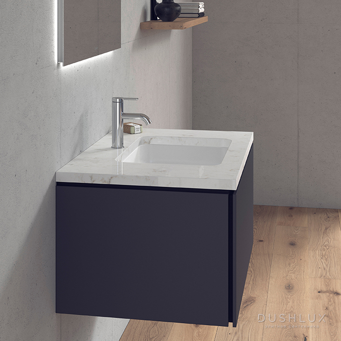Фото Duravit Happy D.2 Раковина встраиваемая снизу 48x34.5см., без отв., цвет: белый