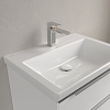Villeroy&Boch Subway 3.0 Раковина 65х47х16.5см., 1 отв., подвесная, без перелива, цвет: альпийский белый