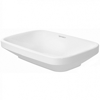 Duravit DuraStyle Раковина 60x38см., подвесная, без отв., без перелива, цвет: белый
